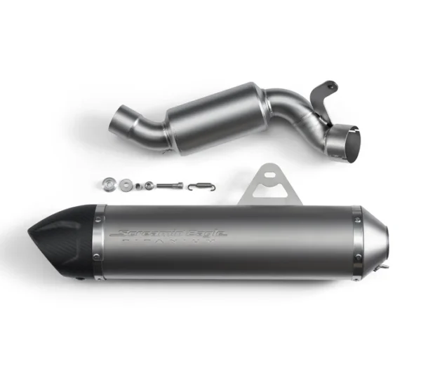 Screamin' Eagle® Street Cannon Muffler for Pan America 1250 – Lightweight Titanium Performance Exhaust - Image 2