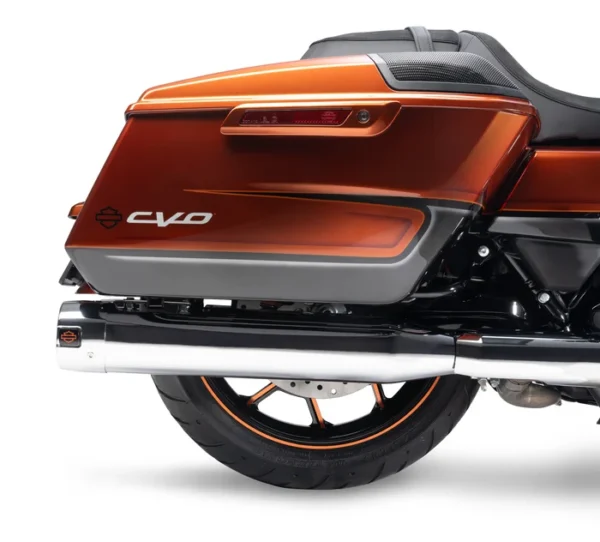 Performance Forged Touring 18 in. Rear Wheel – Gloss Black with Orange Anodized Highlights - Image 3