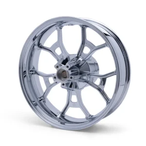 Performance Forged Touring 18 in. Rear Wheel – Mirror Chrome