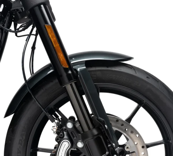 Diamond-Like Carbon Coated Fork Tubes – SHOWA Inverted Front Suspension Upgrade for Harley Softail - Image 2