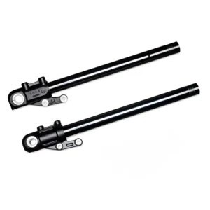 Diamond-Like Carbon Coated Fork Tubes – SHOWA Inverted Front Suspension Upgrade for Harley Softail